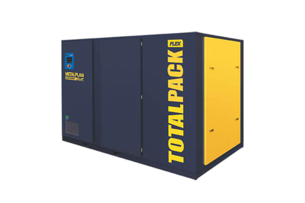 Compressor de parafuso lubrificado Totalpack Flex DD